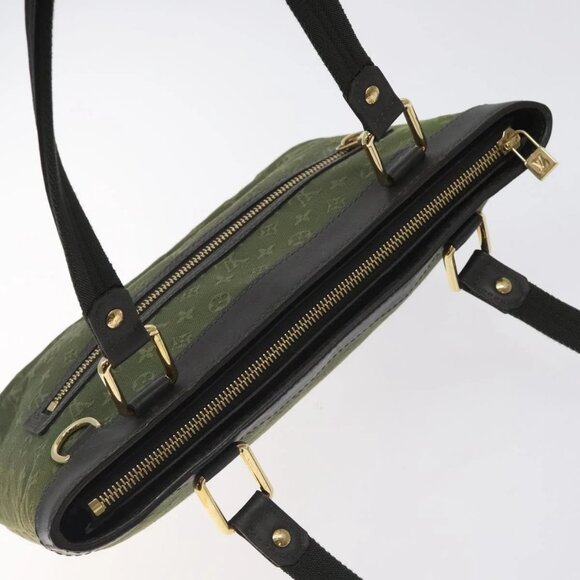 LOUIS VUITTON Monogram Mini Lucille PM Hand Bag TST Khaki M92682 LV Auth 129216 - Picture 7 of 16